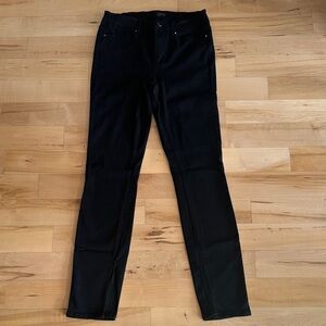 PAIGE Women's Black Skinny Jeans